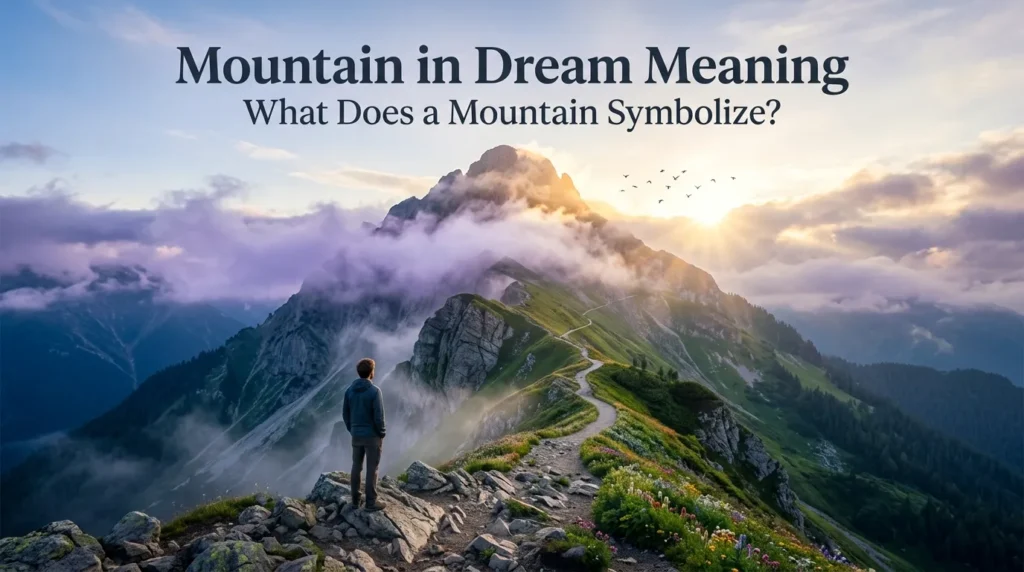 Mountain in Dream Meaning: What Does a Mountain Symbolize?