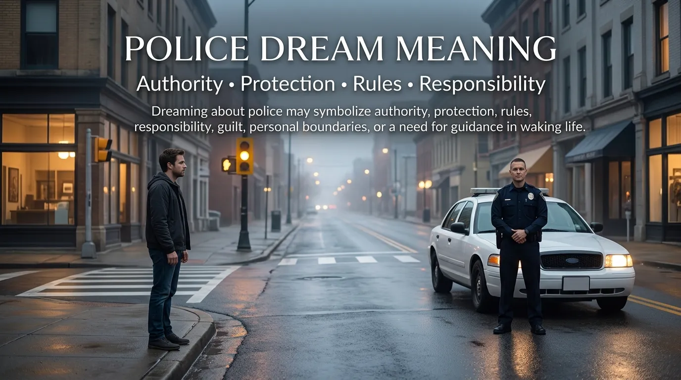 Police Dream Meaning
