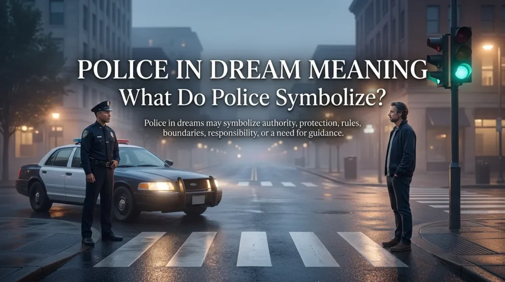 Police in Dream Meaning: What Do Police Symbolize?