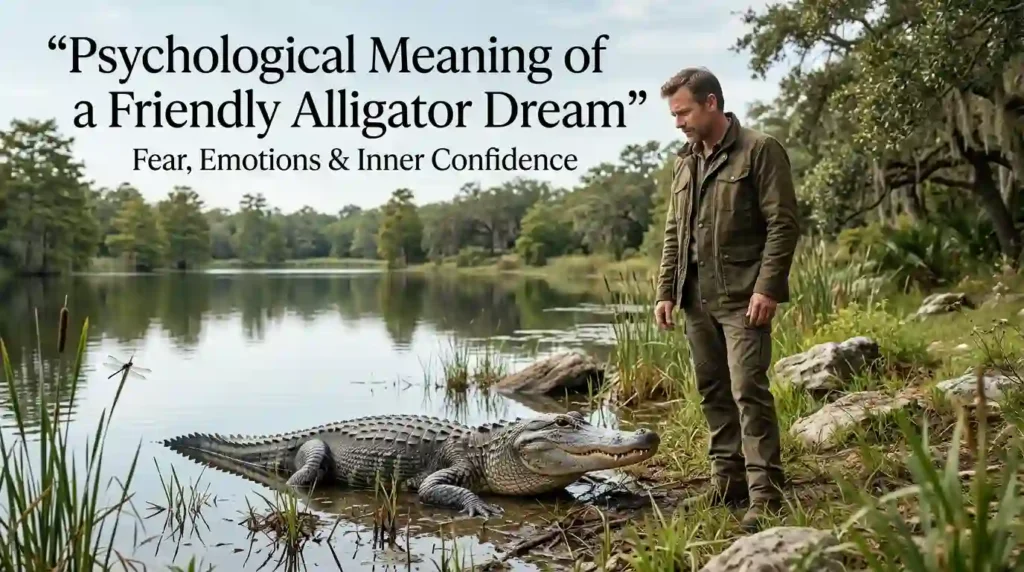 Psychological Meaning of a Friendly Alligator Dream