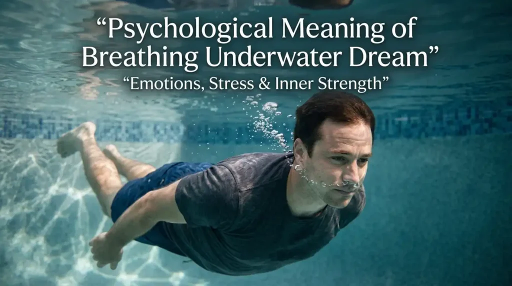 Psychological Meaning of Breathing Underwater Dream