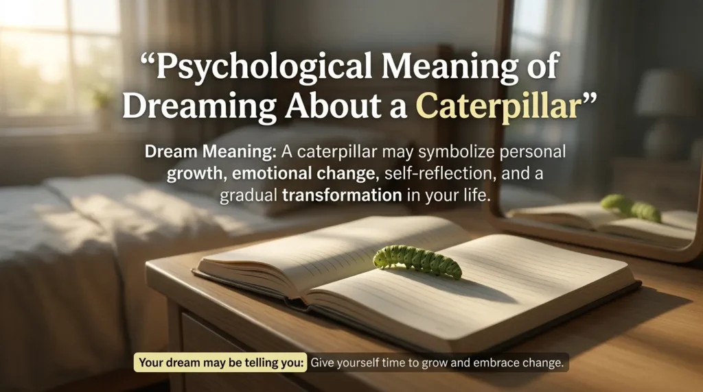 Psychological Meaning of Dreaming About a Caterpillar
