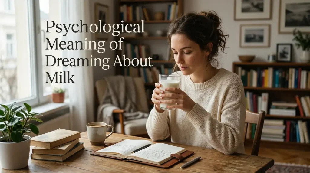 Psychological Meaning of Dreaming About Milk