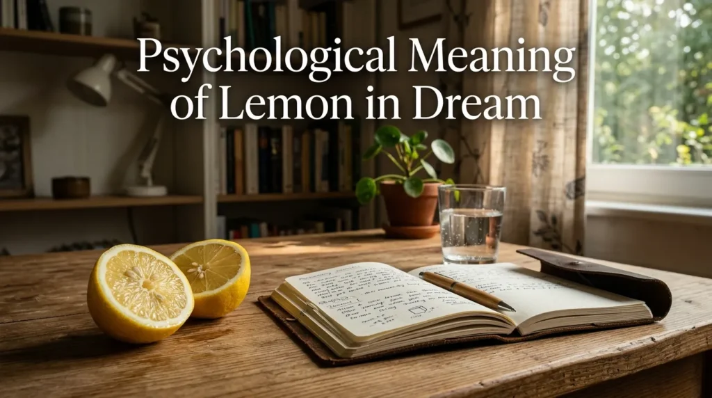 Psychological Meaning of Lemon in Dream