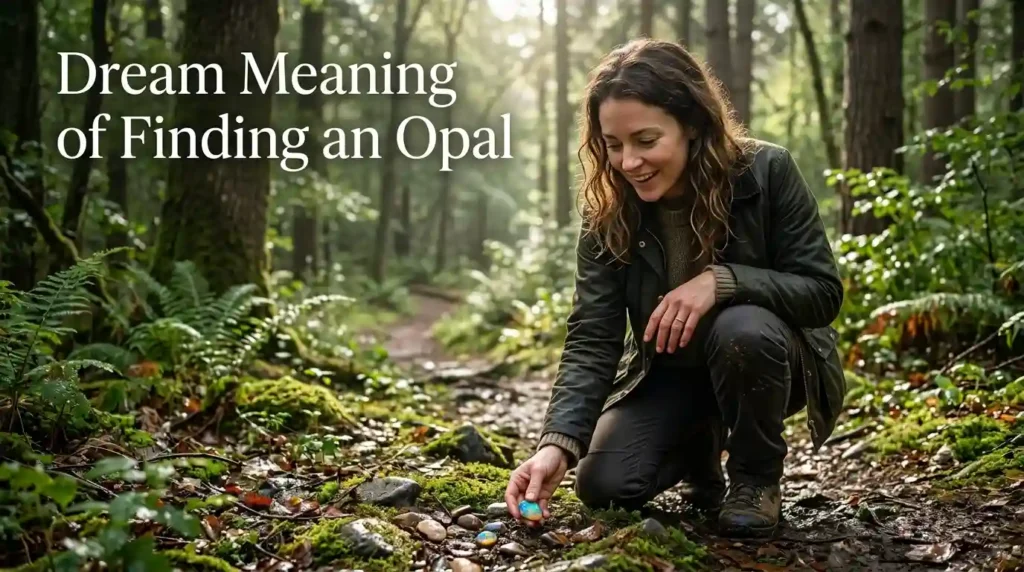 Dream Meaning of Finding an Opal