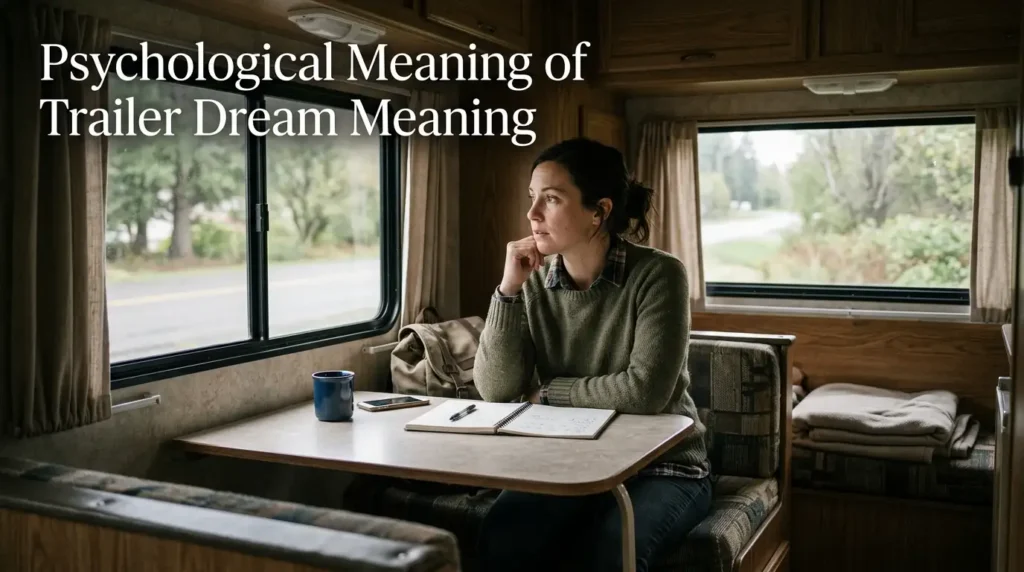 Psychological Meaning of Trailer Dream Meaning