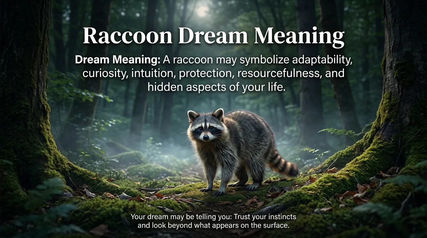 Raccoon Dream Meaning
