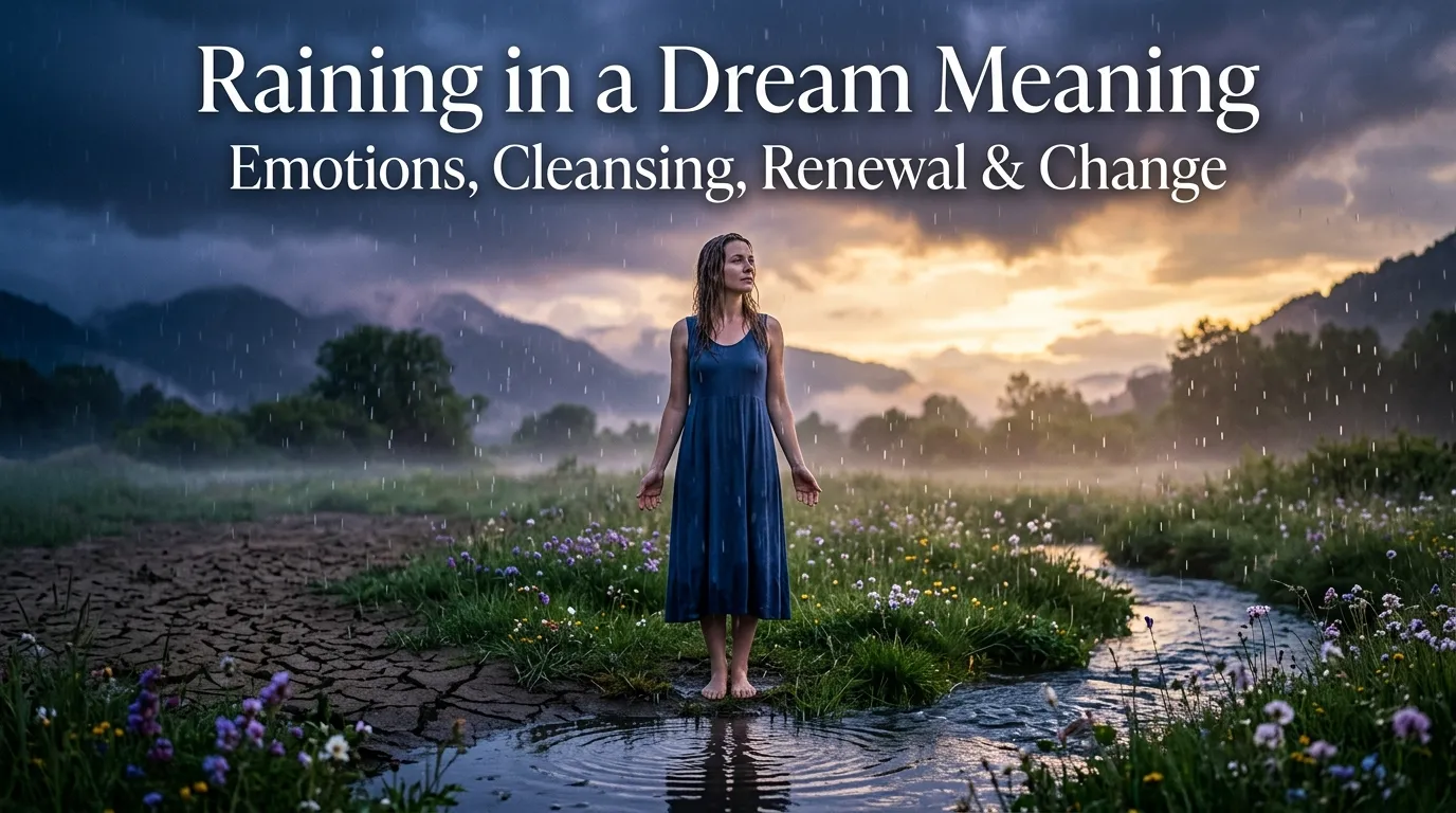 Raining in a Dream Meaning