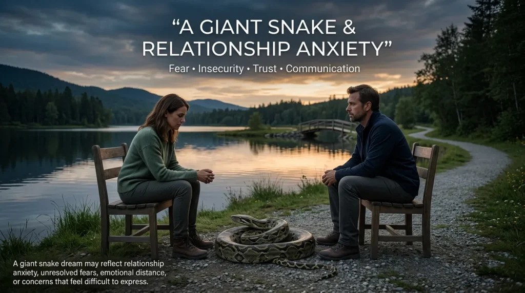 Real-Life Example: A Giant Snake and Relationship Anxiety