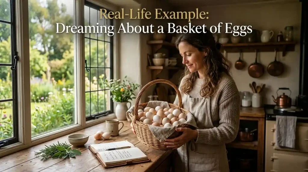 Real-Life Example: Dreaming About a Basket of Eggs