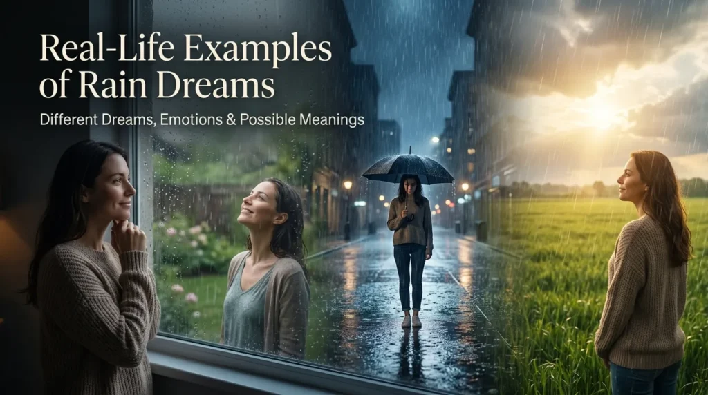 Real-Life Examples of Rain Dreams