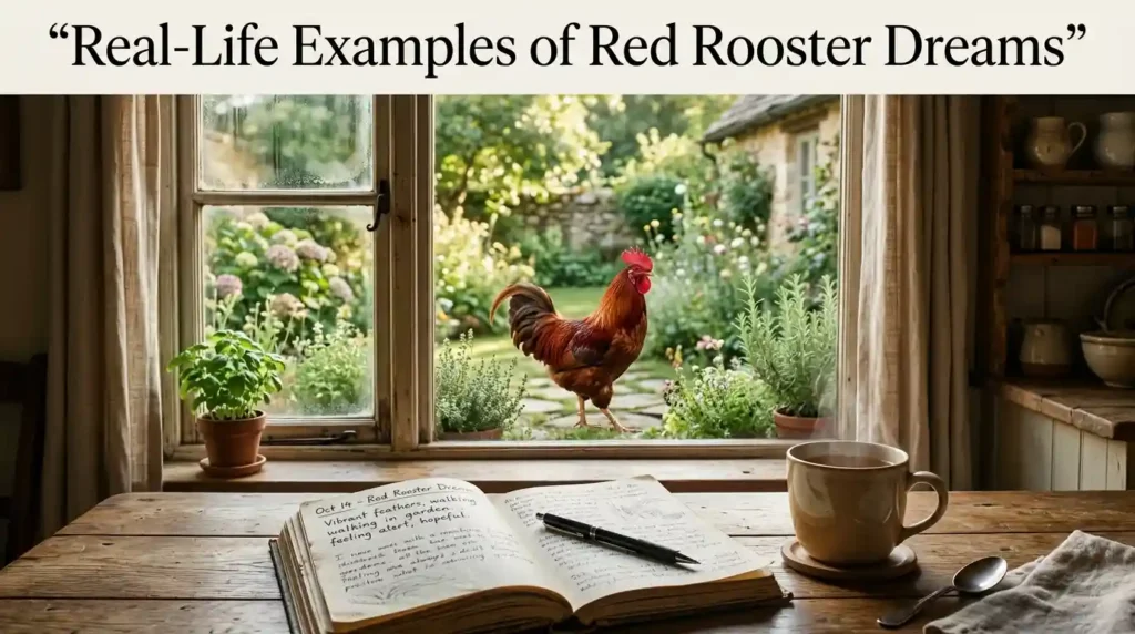 Real-Life Examples of Red Rooster Dreams