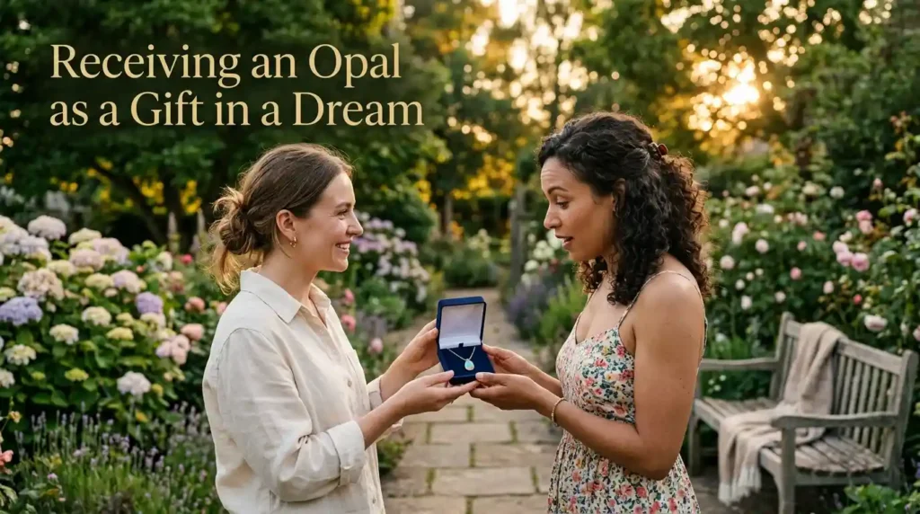 Receiving an Opal as a Gift in a Dream