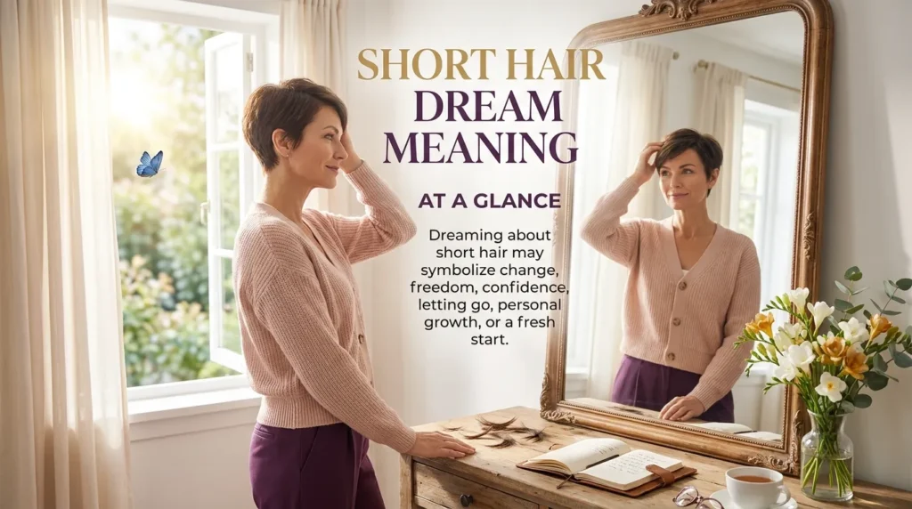 Short Hair Dream Meaning at a Glance