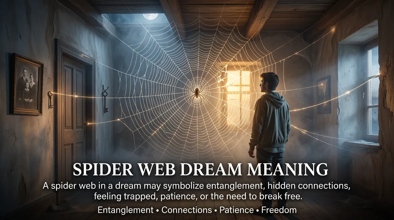 Spider Web Dream Meaning