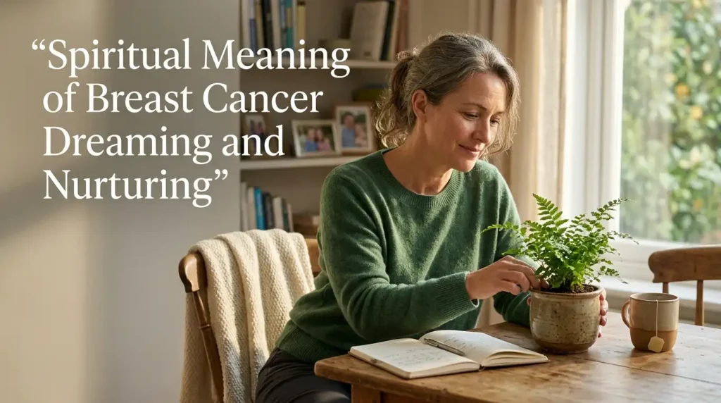 Spiritual Meaning of Breast Cancer Dreaming and Nurturing