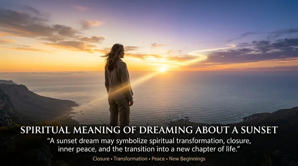 Spiritual Meaning of Dreaming About a Sunset