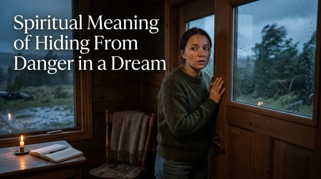 Spiritual Meaning of Hiding From Danger in a Dream