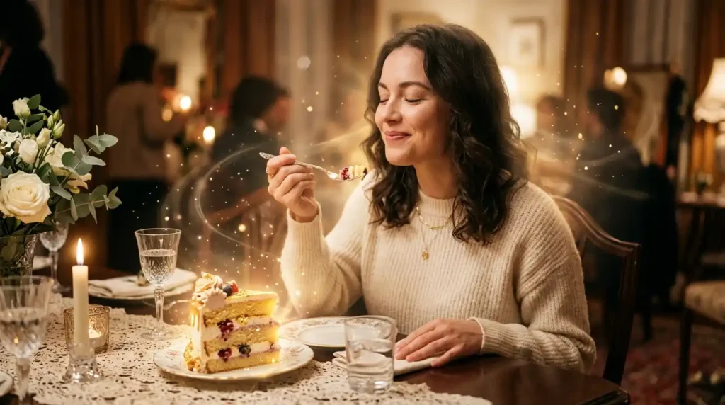 Spiritual Symbolism of Eating Cake in a Dream