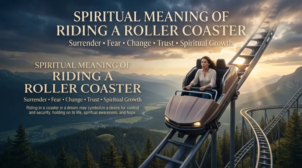 The Spiritual Meaning of Falling on a Roller Coaster