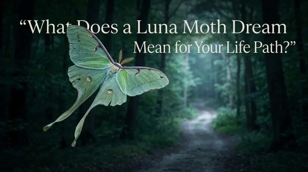 What Does a Luna Moth Dream Mean for Your Life Path?