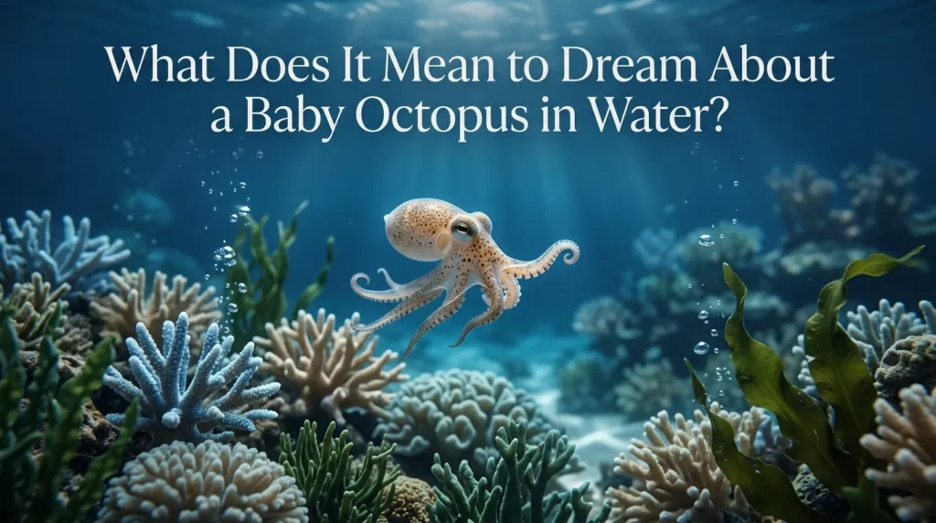 What Does It Mean to Dream About a Baby Octopus in Water?