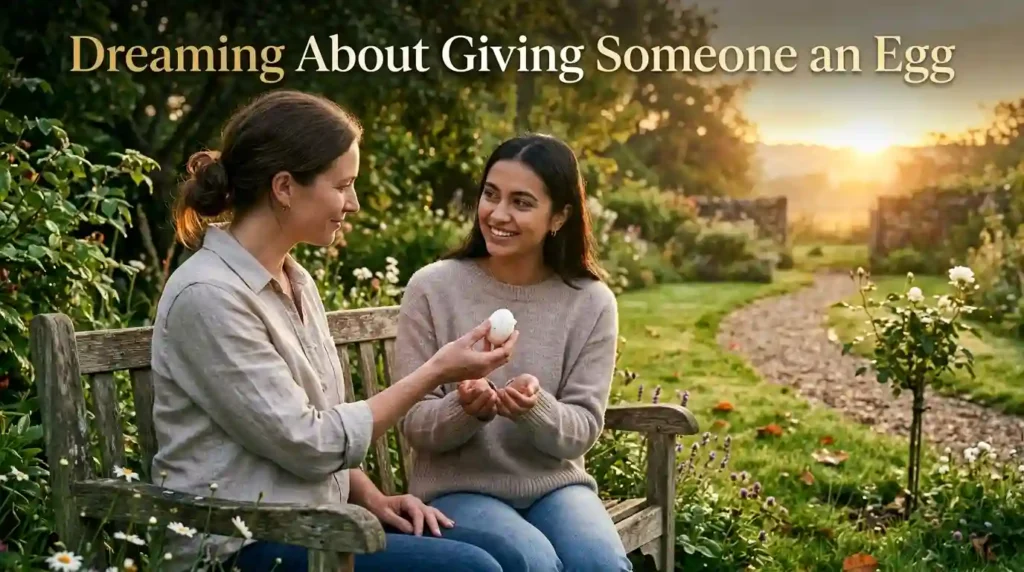 What Does It Mean to Dream About Giving Someone an Egg?