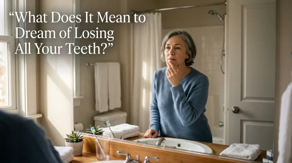 What Does It Mean to Dream of Losing All Your Teeth?