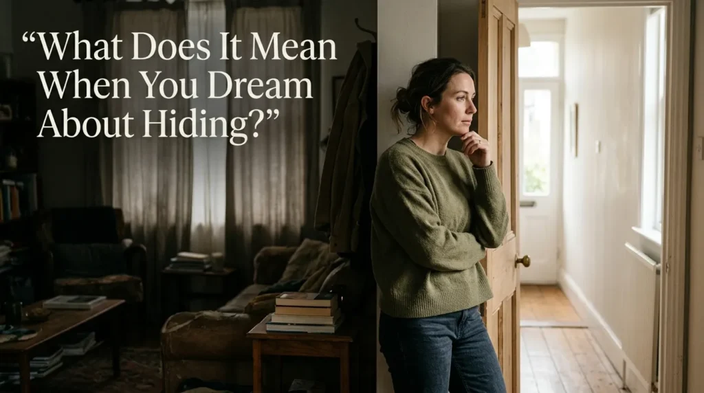 What Does It Mean When You Dream About Hiding?