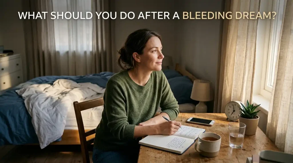 What Should You Do After a Bleeding Dream?
