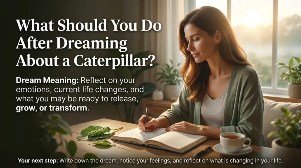 What Should You Do After Dreaming About a Caterpillar?