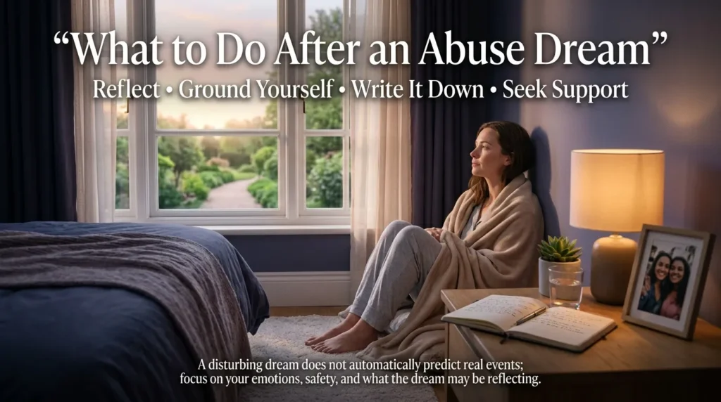 What to Do After an Abuse Dream