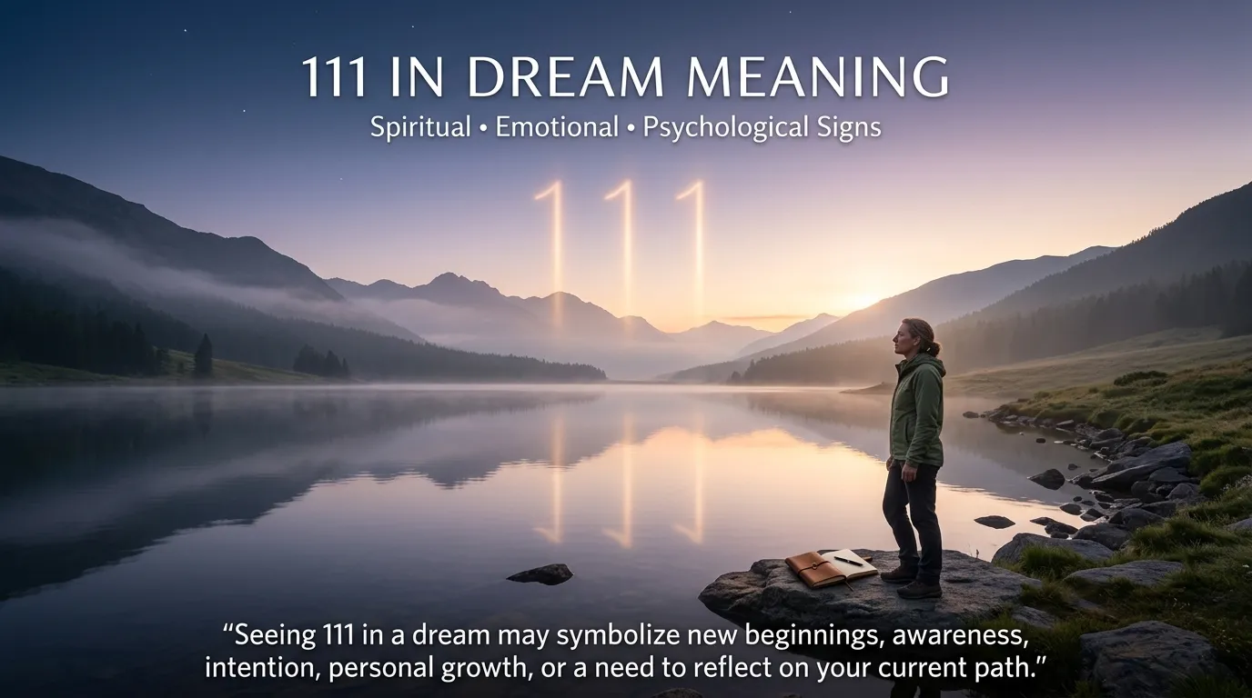 111 in Dream Meaning