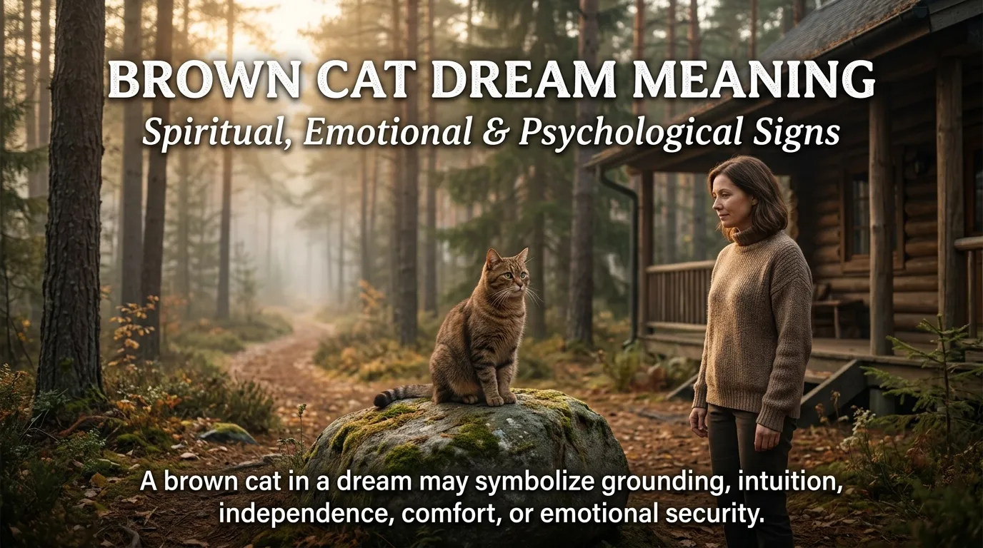 Brown Cat Dream Meaning