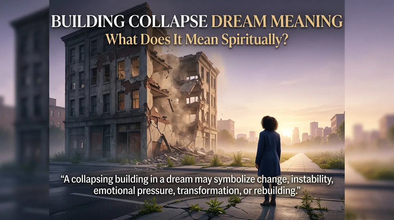 Building Collapse Dream Meaning