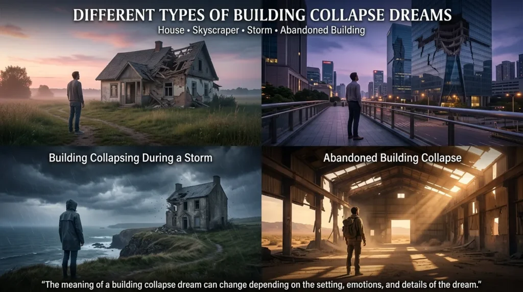 Different Types of Building Collapse Dreams