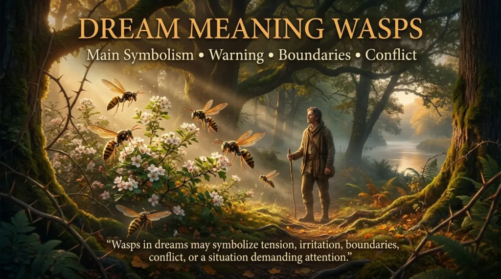 Dream Meaning Wasps: The Main Symbolism