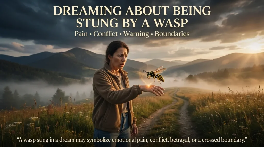 Dreaming About Being Stung by a Wasp