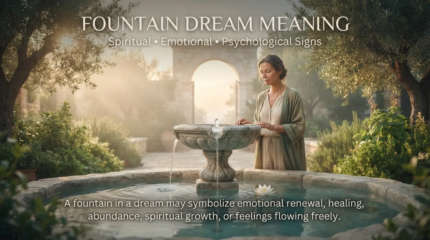 Fountain Dream Meaning