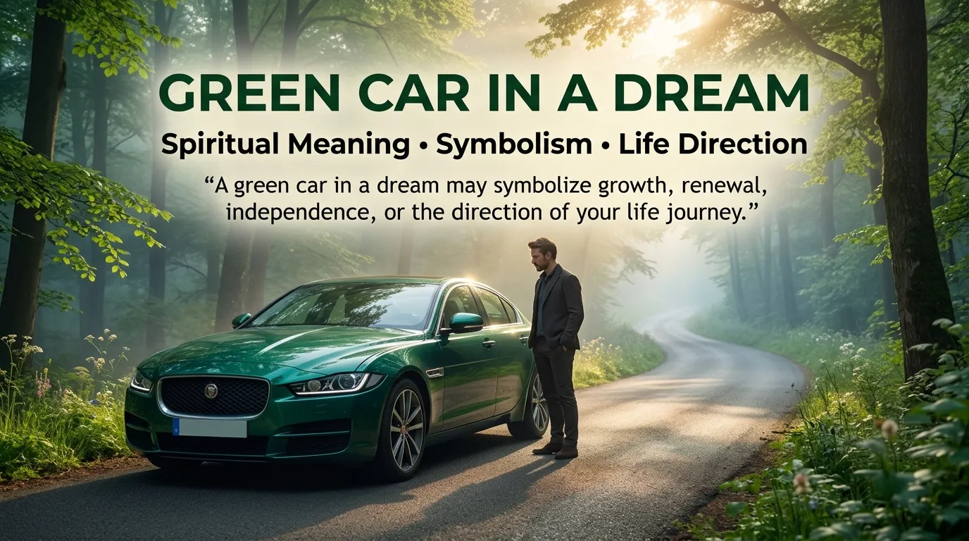 Green Car in a Dream