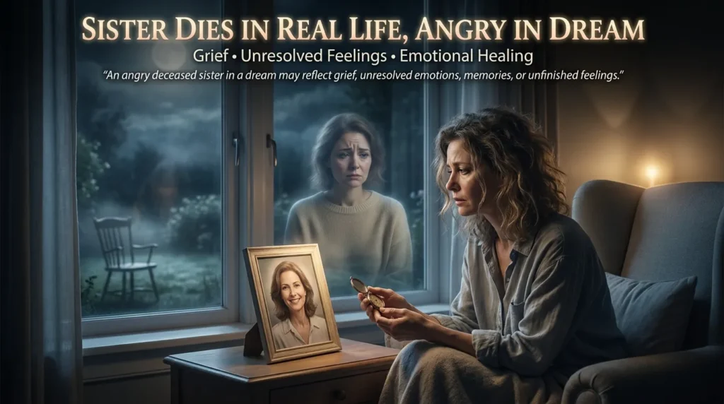 If Your Sister Dies in Real Life but Appears Angry in a Dream