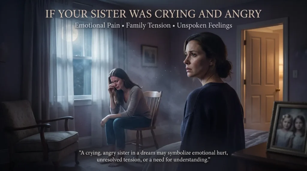 If Your Sister Was Crying and Angry