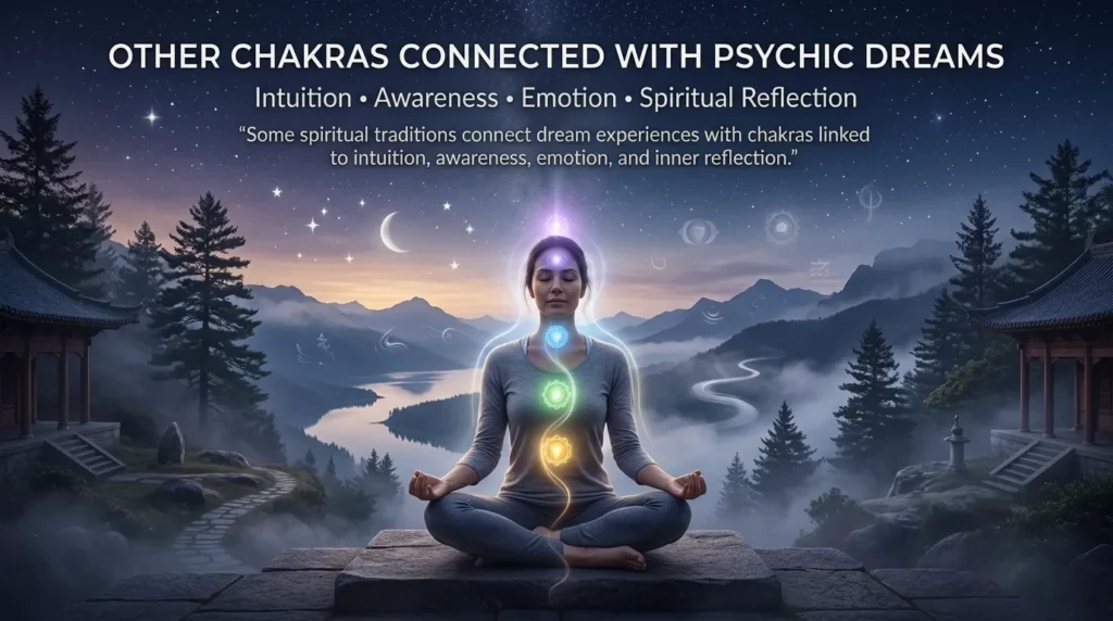 Other Chakras Connected With Psychic Dreams