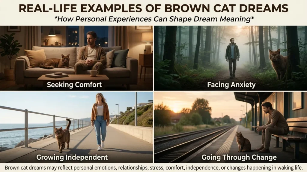 Real-Life Examples of Brown Cat Dreams