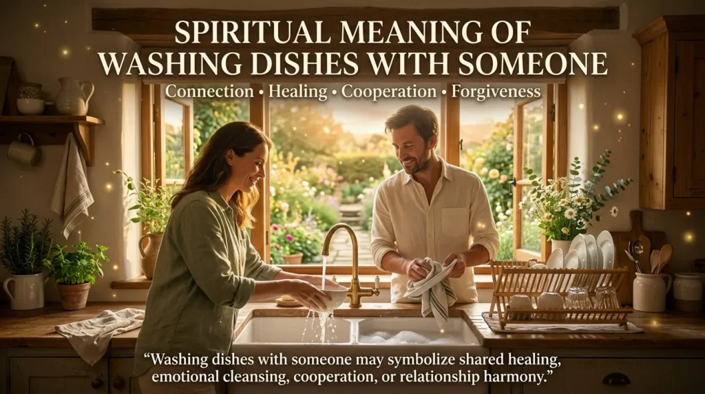 Spiritual Meaning of Washing Dishes With Someone