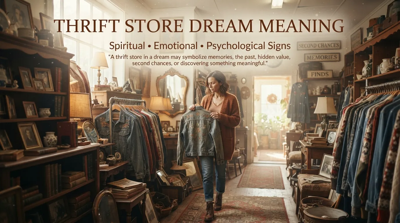 Thrift Store Dream Meaning