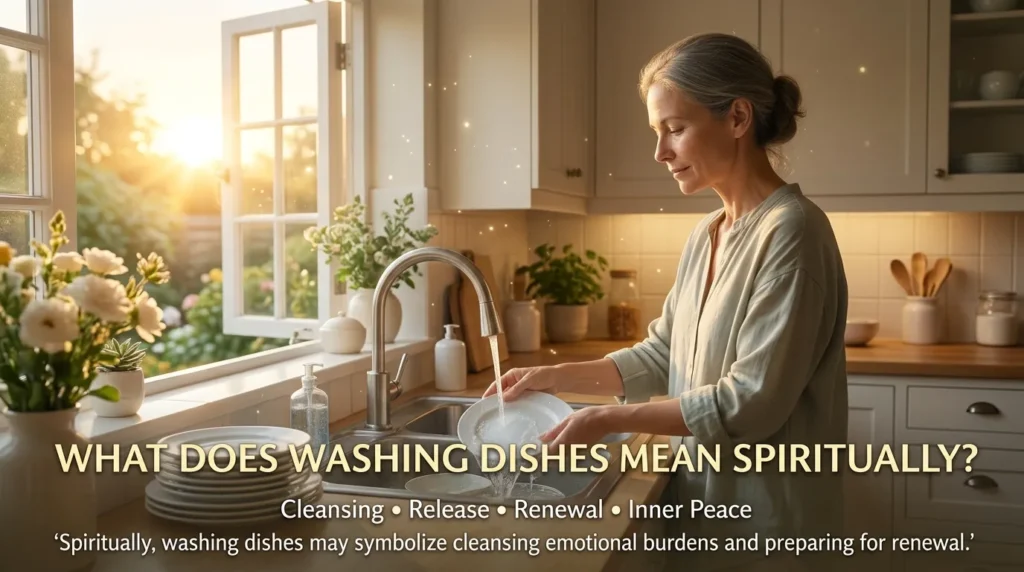 What Does Washing Dishes Mean Spiritually?