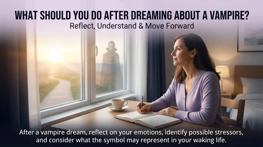 What Should You Do After Dreaming About a Vampire?