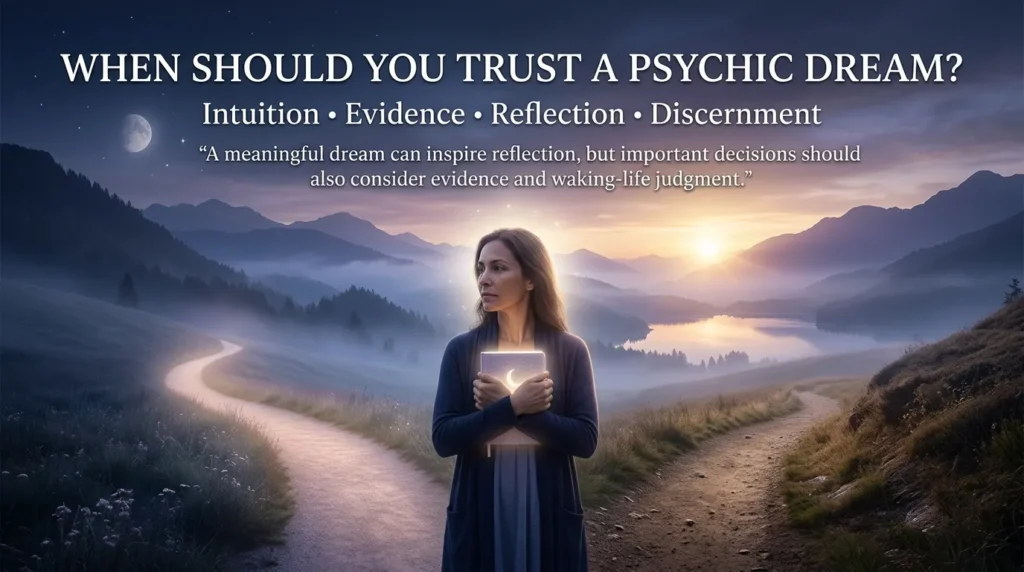 When Should You Trust a Psychic Dream?