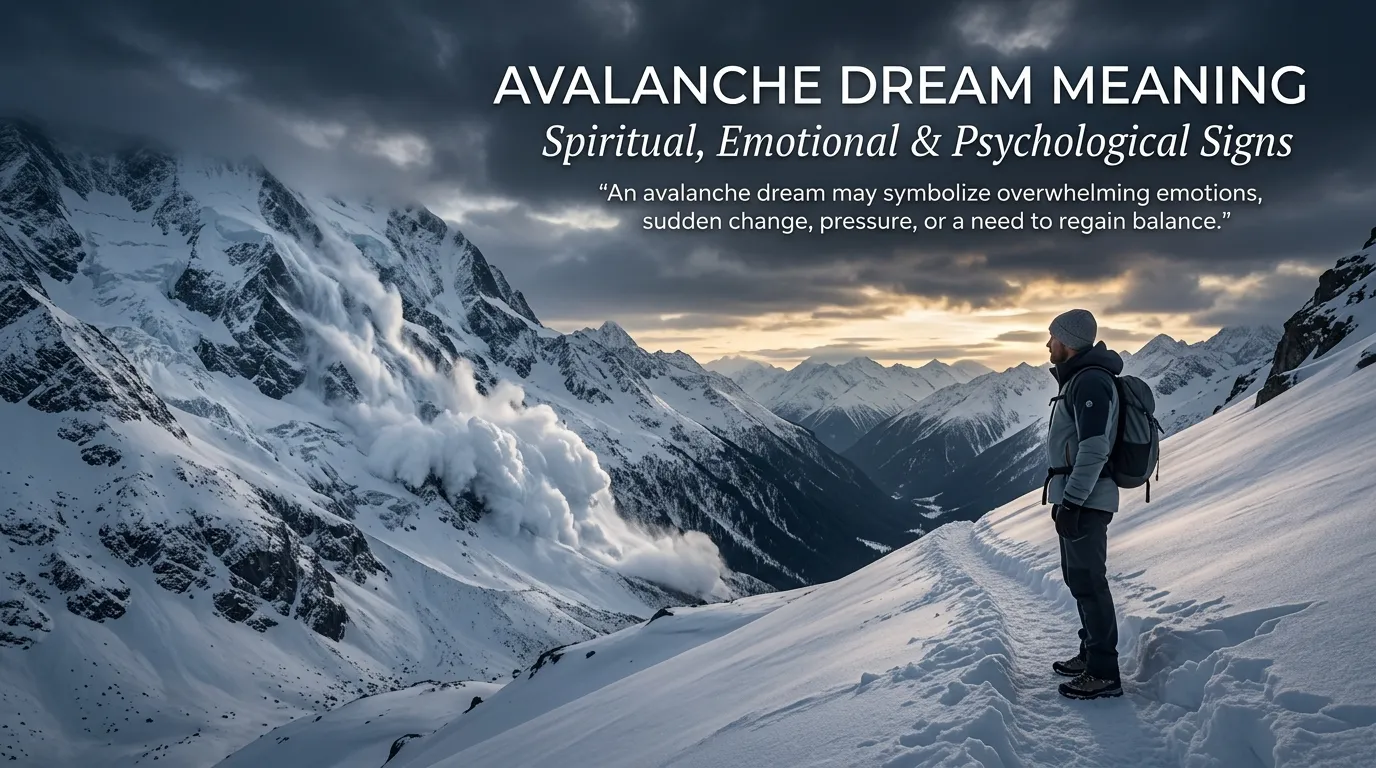 Avalanche Dream Meaning